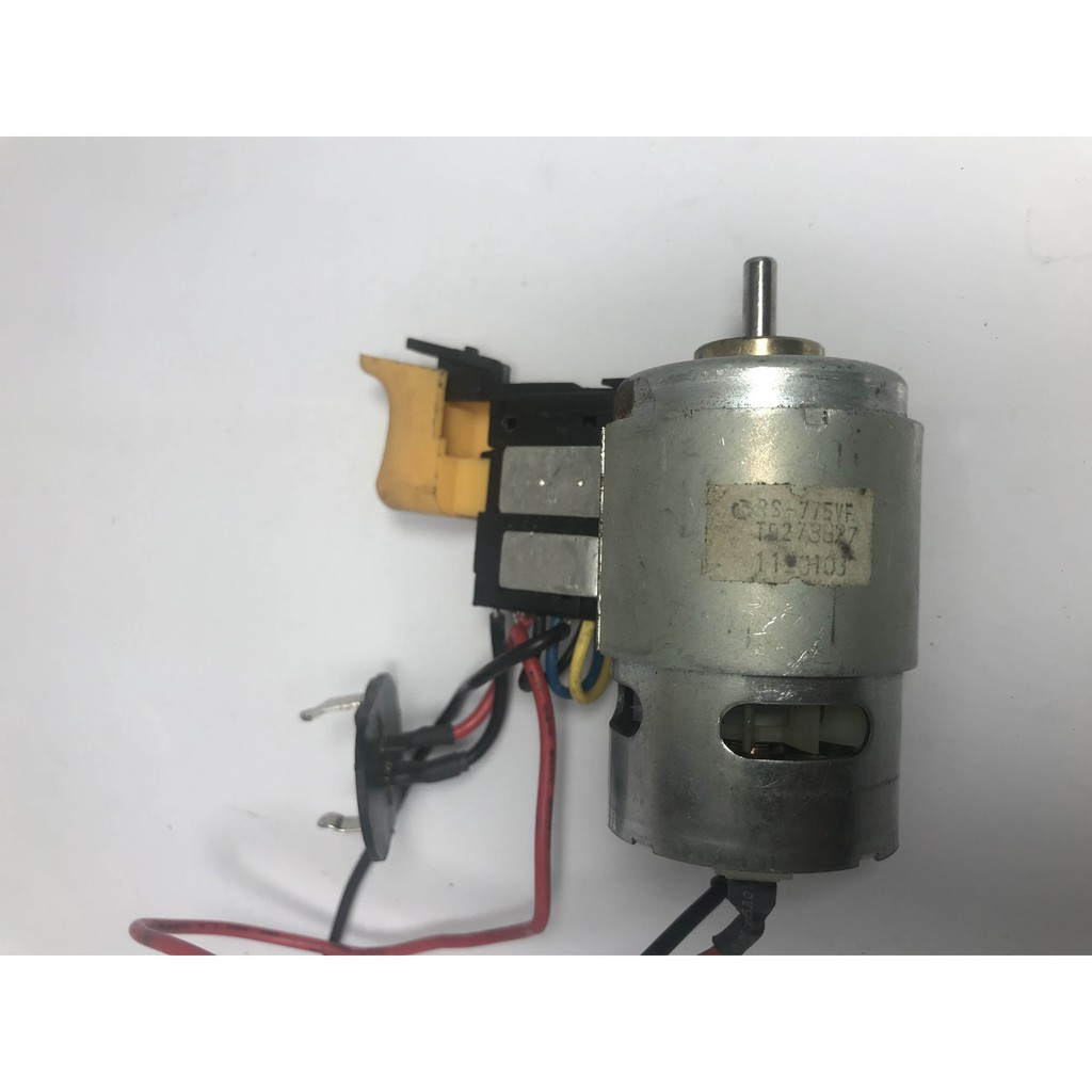 Motor 18V 775 Cốt Tròn 5 Ly tháo máy khoan cũ