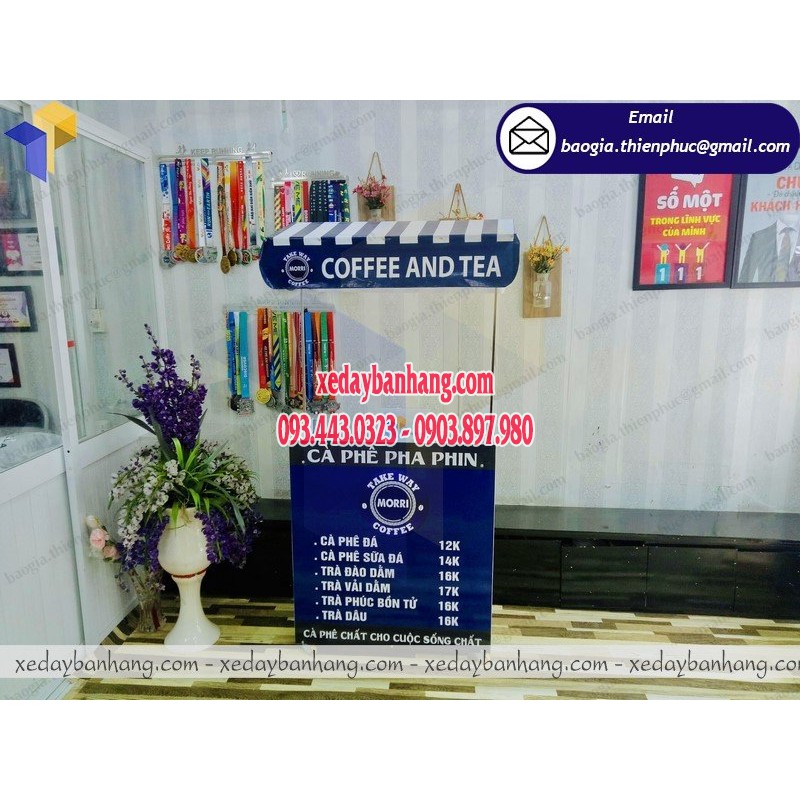 Quầy Lắp Ráp Bán Cà Phê Giá Rẻ- ĐT: 0903897980 - quaykebanhangdidong.com