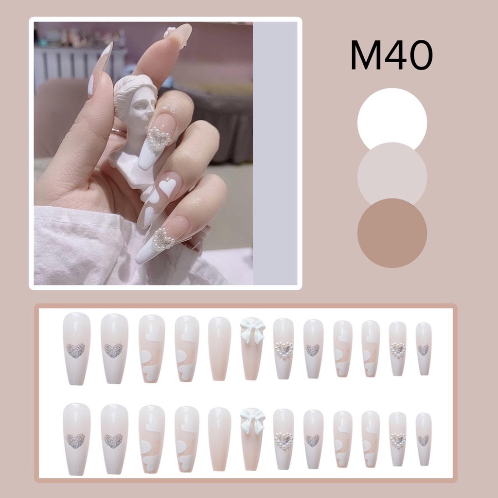 M40 - MÓNG TAY GIẢ KÈM KEO