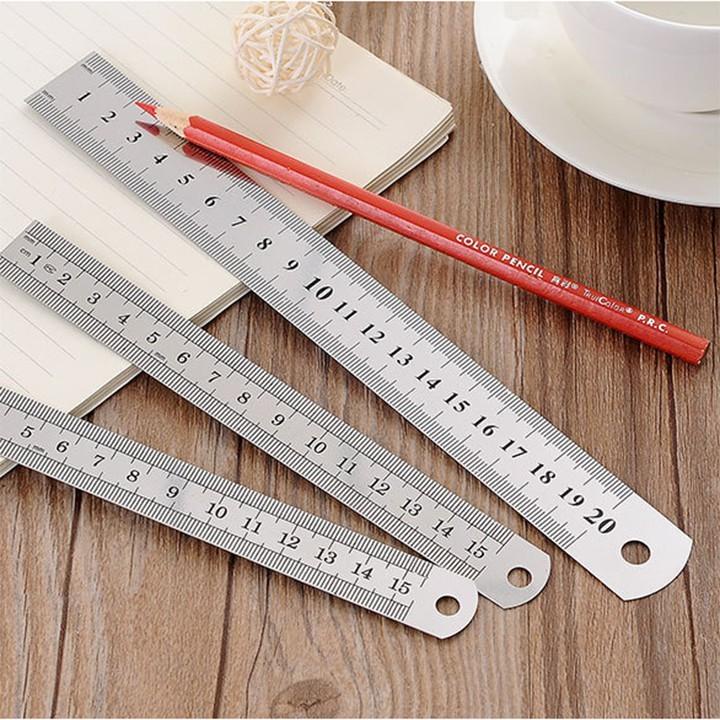 Thước Kẻ Sắt 15cm, 20cm, 30cm, 50cm