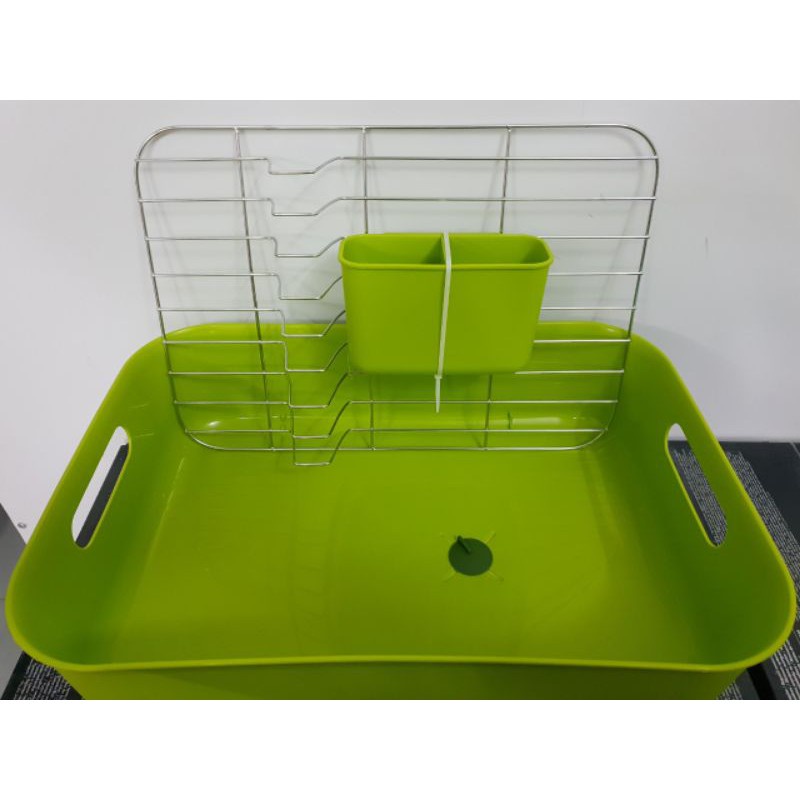 Kệ úp bát đĩa Lock&Lock LDR110GRN 44,7 x 32,7 x 15,6 cm (Xanh lá cây)