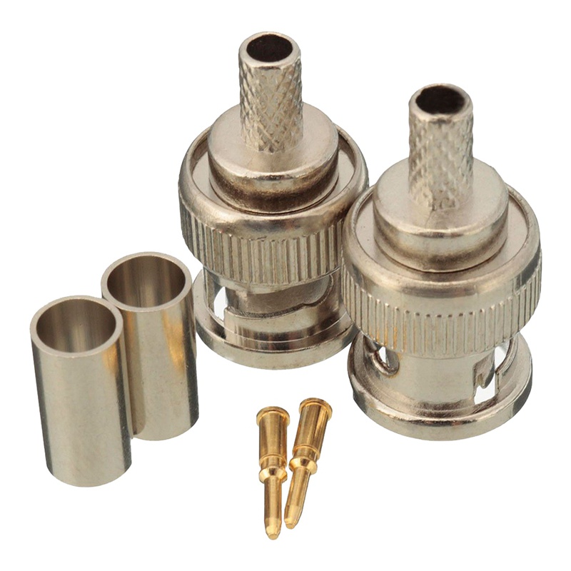 Bộ 20 đầu nối đầu cắm BNC cổng nhận RG58