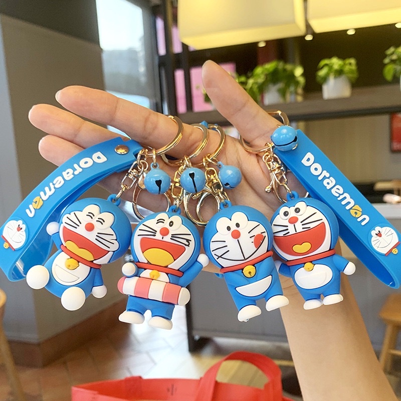 Móc khóa trang trí hình Doraemon đáng yêu