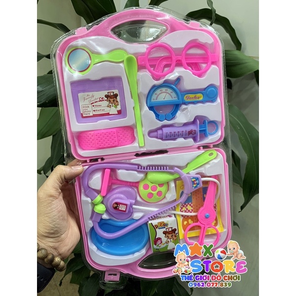 Đồ Chơi Vali Bác Sĩ Bằng Nhựa Giúp Bé Tập Làm Bác Sĩ