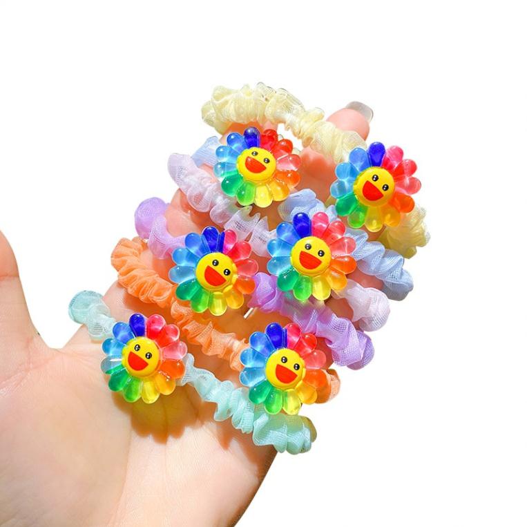 Combo 5 Cột tóc nhún co giãn nhiều màu sắc