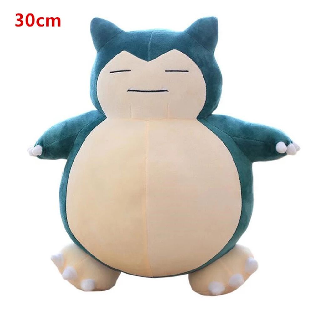 Thú nhồi bông hình Pokemon Snorlax 30cm mềm mại dùng làm quà tặng cho bé
