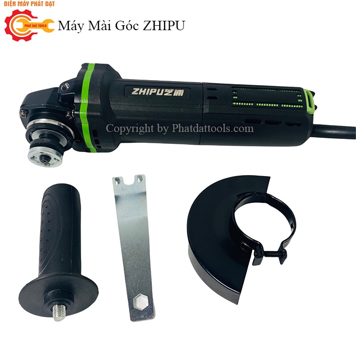Máy Mài Góc Cầm Tay ZHIPU-Công Suất 1100W-100% Dây Đồng-Bảo Hành 6 Tháng