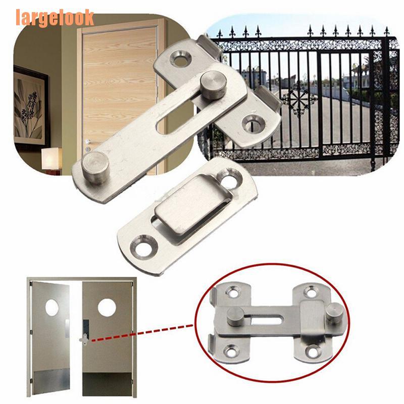 Chốt Khóa Cửa Bằng Thép Không Gỉ Kích Thước Lớn + Mới