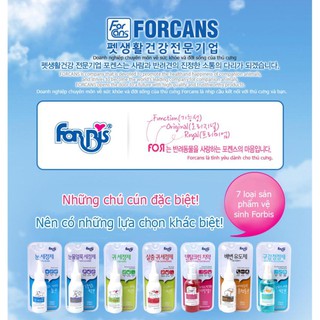 Dung dịch làm sạch mắt Forcans 100ml