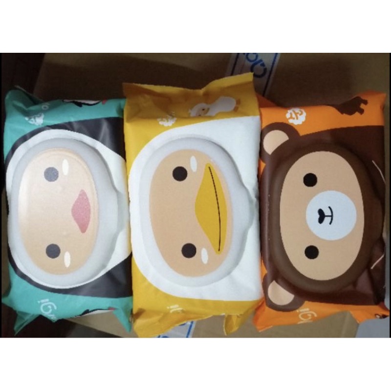 Khăn ướt Agi không mùi, an toàn cho bé