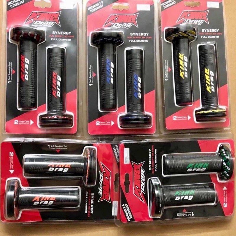 Bao tay King Drag, bọc tay lái xe máy cao su dẻo mềm