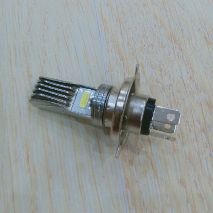 Đèn LED 2 tim tản nhiệt dọc siêu sáng - A440
