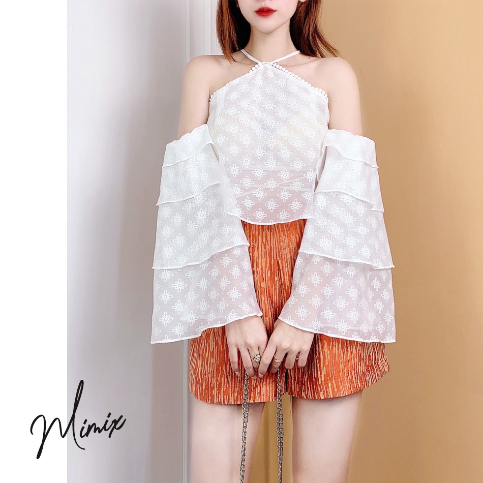 Quần short nữ ánh nhũ năng động MIMIX CH1125