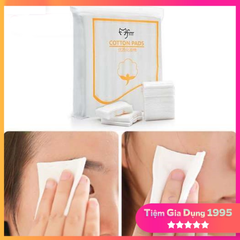 Bông tẩy trang 3 lớp Cotton Pads Túi 222 miếng hàng loại 1