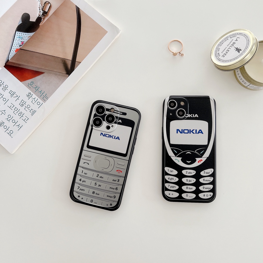 Ốp Điện Thoại Chống Sốc In Họa Tiết Nokia Cổ Điển Thời Trang Bảo Vệ Toàn Diện