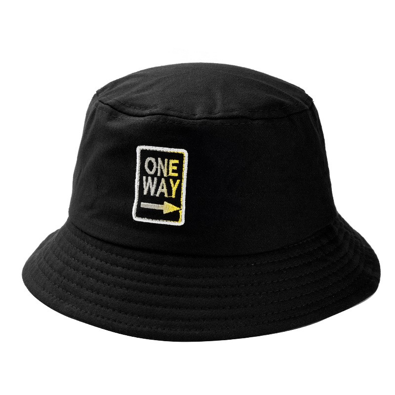 [Free Ship] Nón Bucket Nón Vành ONE WAY - Chữ Dệt Cực Kỳ Tinh Sảo