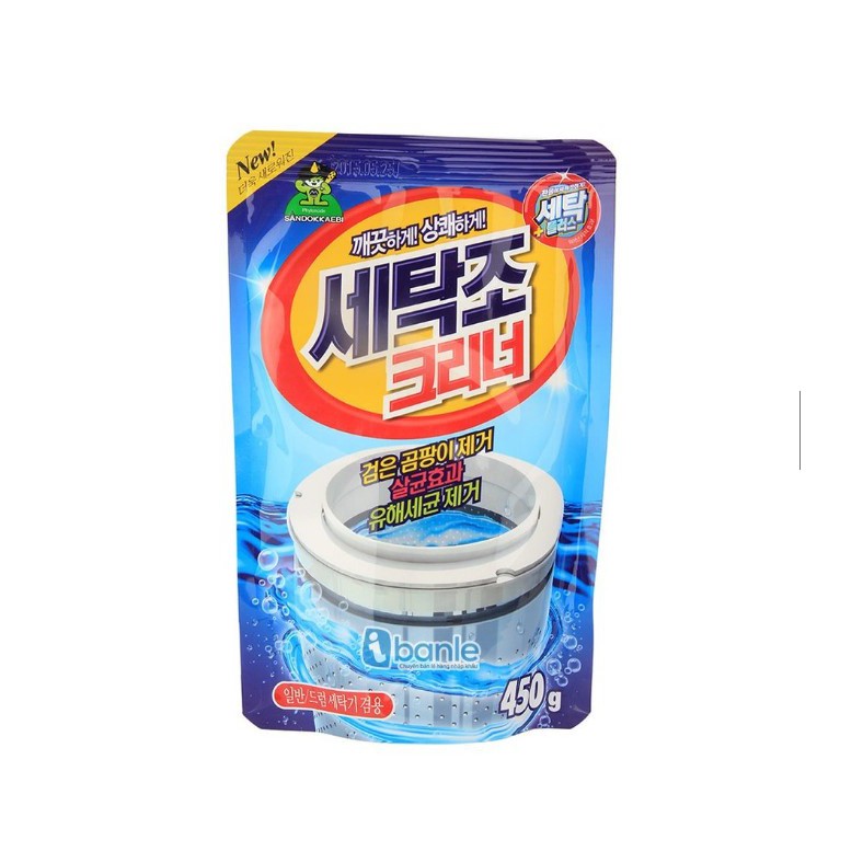 Bột Tẩy Vệ Sinh Lồng Giặt Chính Hãng Hàn Quốc 450G