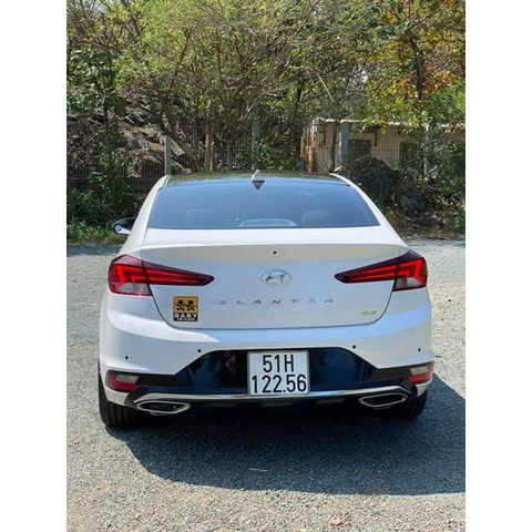 Lippo, Lip Chia Pô,Ốp Cản Sau Cho xe Hyundai Elantra Hàng Cao Cấp Loại 1