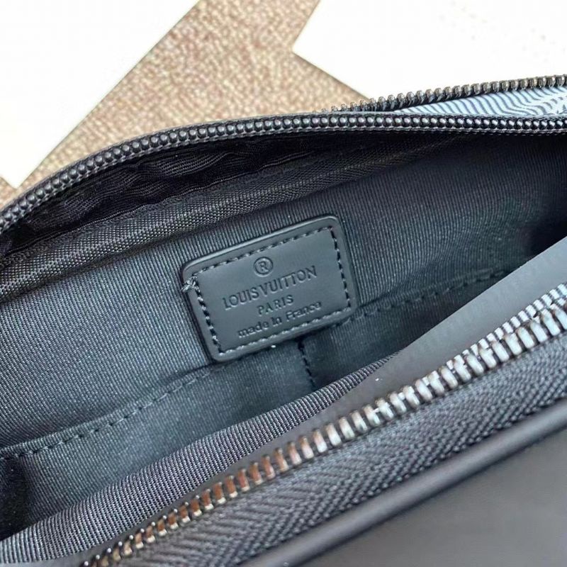 Túi đeo chéo nam LV55698 hai kiểu đeo vai và  đeo chéo size 25cm