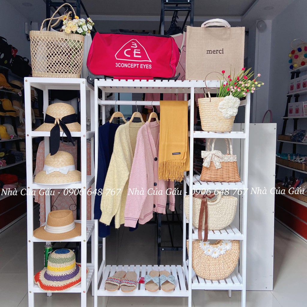 Nón cói cụp nơ size nhỏ xinh dã man luôn