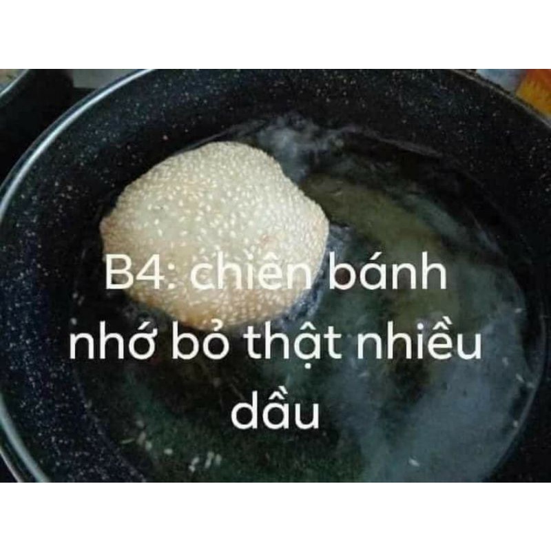 Bột chiên (rán) làm bánh tiêu