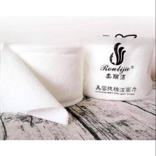 Giấy quận lau mặt spa hoặc phun xăm. Giấy lau phun xăm không xù cực dôi