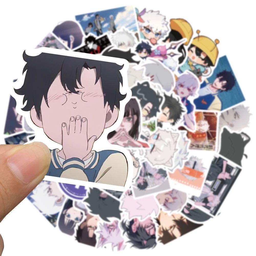 Nhãn Dán Trang Trí Va Li / Điện Thoại Họa Tiết Hoạt Hình Graffiti Dùng Làm Quà Tặng Cho Bé