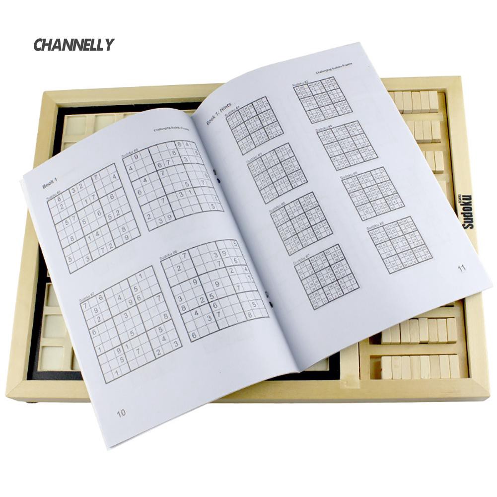 Bộ Cờ Sudoku Từ 1 Đến 9 Dành Cho Người Lớn Và Trẻ Em