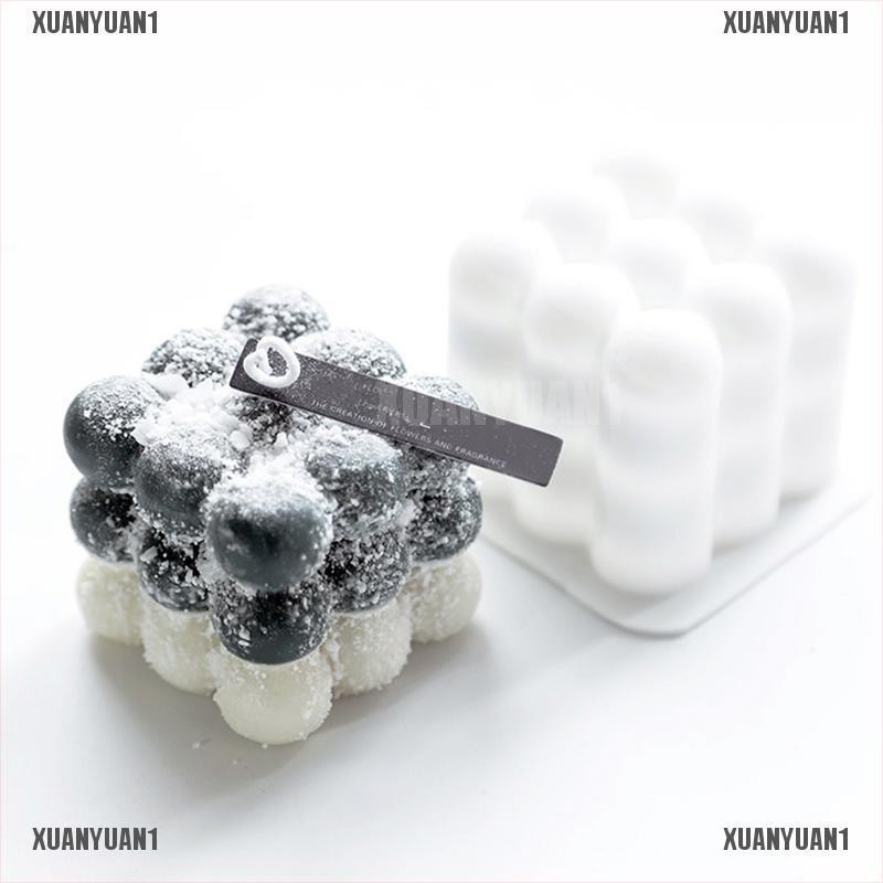 [XUANYUAN1] Khuôn Làm Nến Sáp Nến Thạch Cao 3d DIY