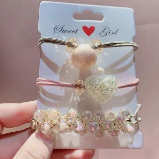 Bộ 3 dây cột tóc Hàn Quốc siêu đẹp