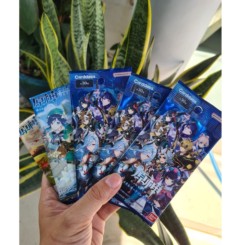 Túi thẻ hình Genshin Impact Card Bandai
