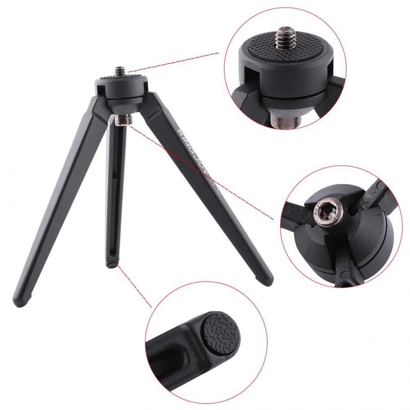 Chân tripod mini bằng nhôm siêu nhẹ tiện dụng cho máy ảnh/ điện thoại