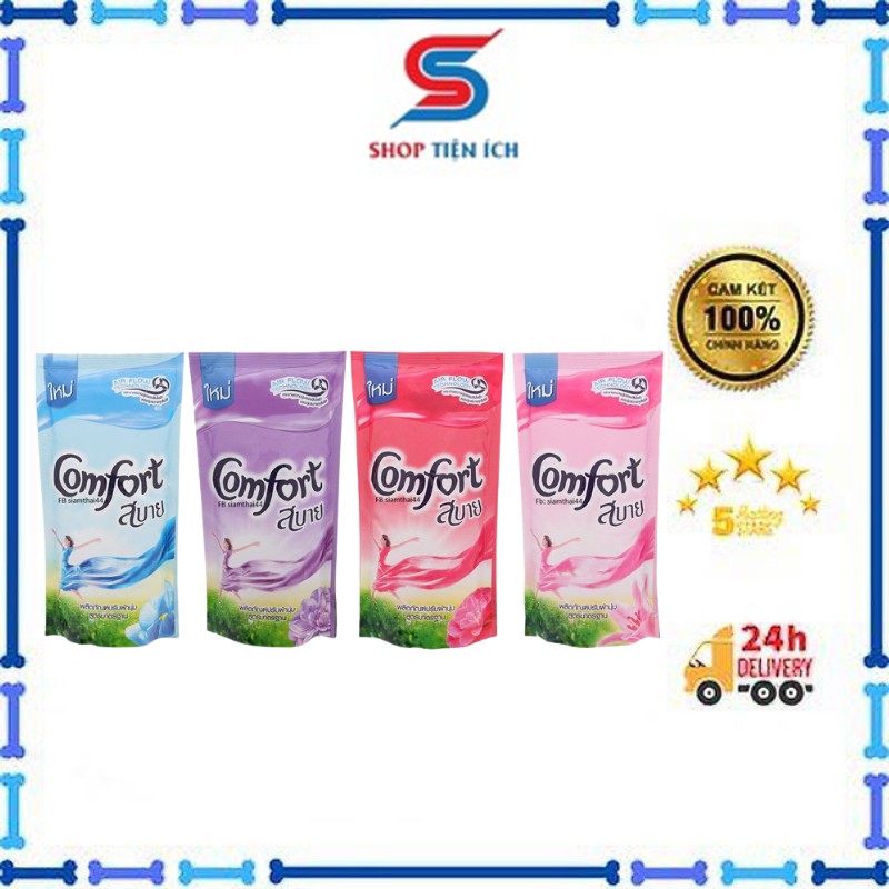 Nước Xả Vải 𝓢𝓱𝓸𝓹 𝓣𝓲𝓮̣̂𝓷 𝓘́𝓬𝓱 Nước Xả Vải Comfort Thái Hương Ban Mai Chứa Tinh Dầu Thơm 100% Tự Nhiên