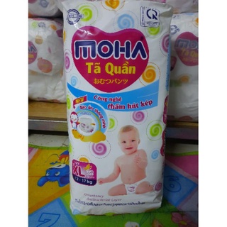 Bỉm moha sai xl tã quần 32 miếng 12-17kg