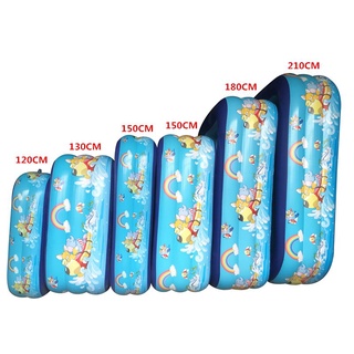 Bể bơi cho bé phao bơi 3 tầng,có đáy 2 lớp chống trượt kích cỡ 1m2, 1m3, 1m5, 1m8, 2m1
