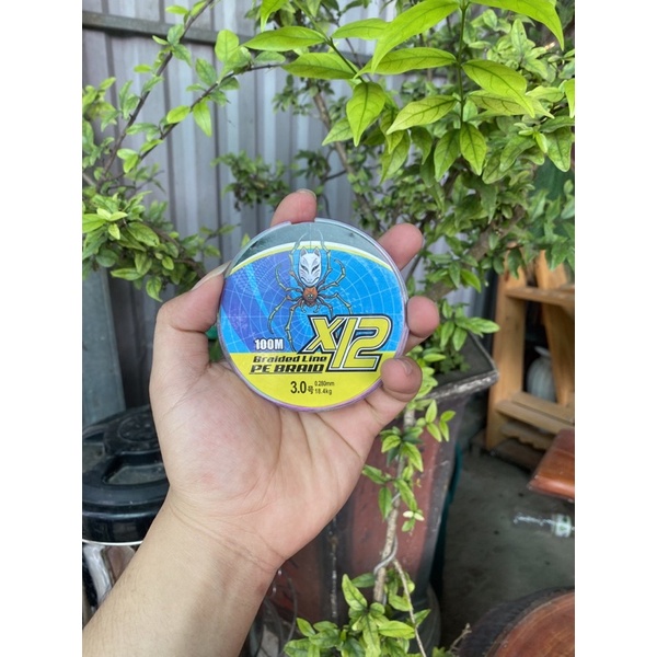 Dây Dù Câu Cá PE 7 Màu X12 BRAID