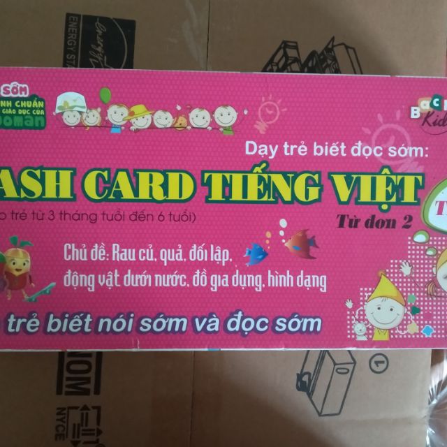 Flashcard Tiếng Việt từ đơn