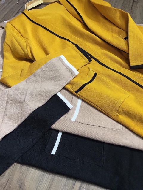 Áo khoác len dáng dài