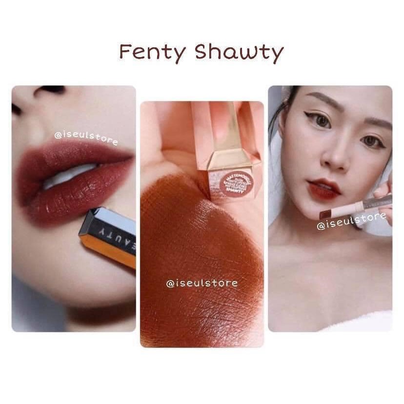 Son Fenty Freckle Fiesta - Màu cam gạch, Fenty SHAWTY - Màu ĐỎ NÂU- Hàng mua US đủ bill auth 100% | BigBuy360 - bigbuy360.vn