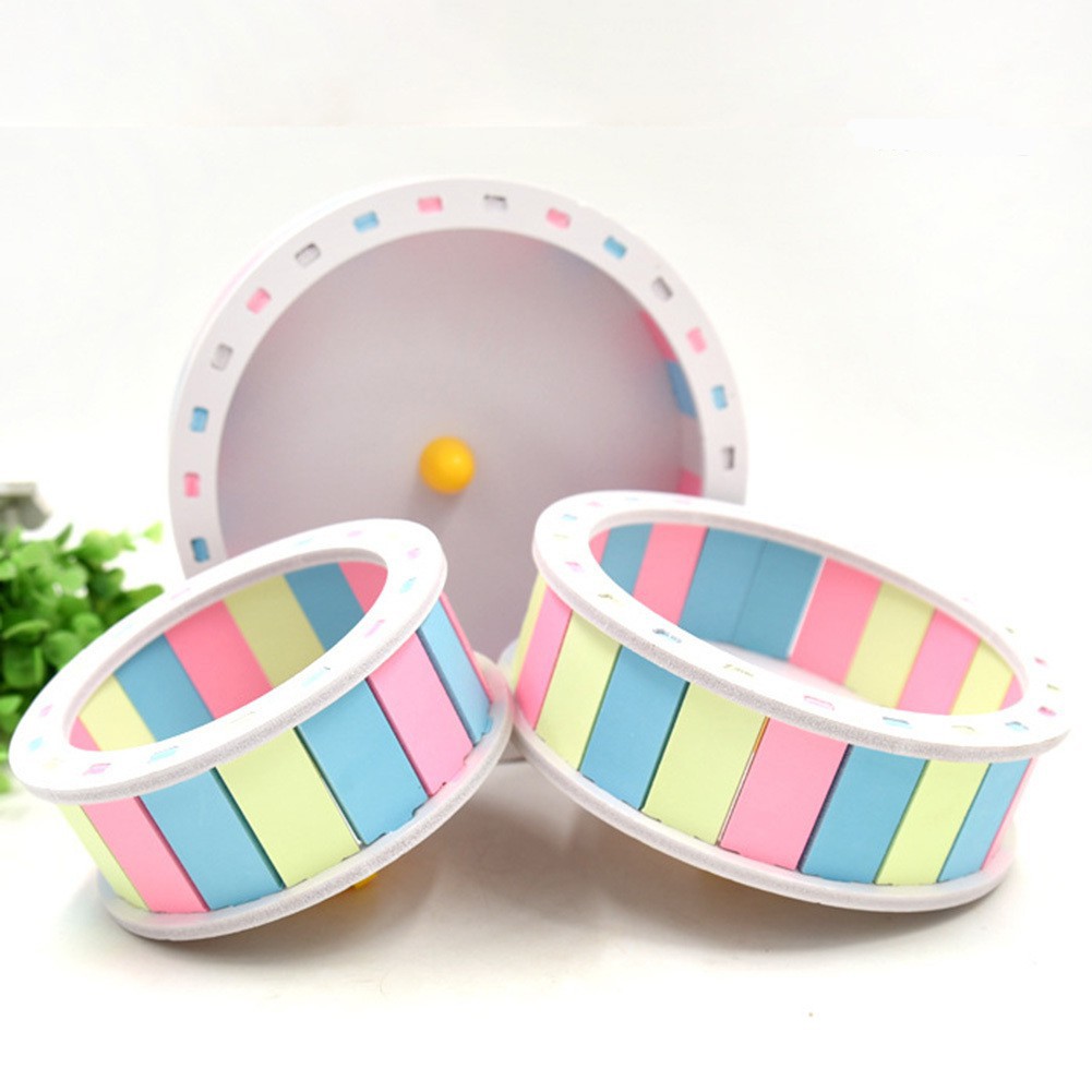 Bánh xe gỗ tập chạy cho chuột Hamster [ Hàng chính hãng ] nhiều màu sắc