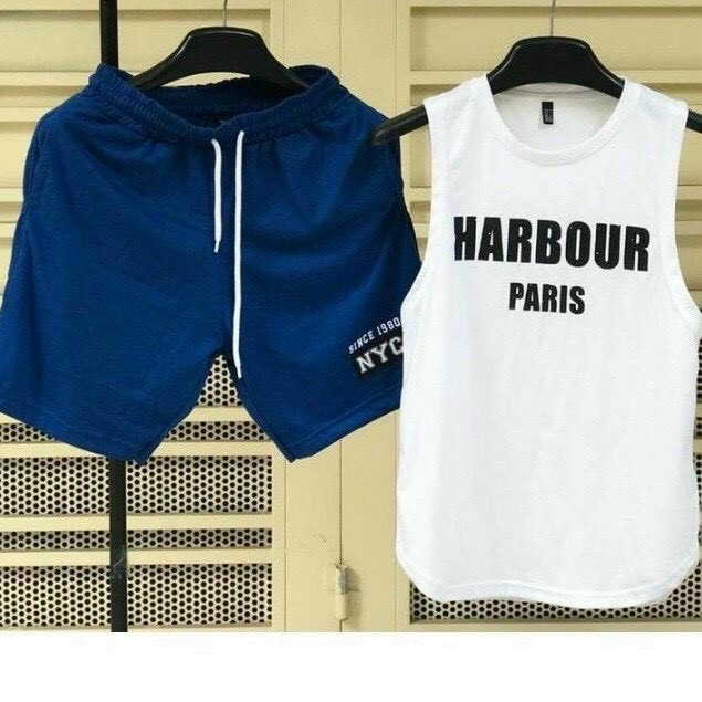Sét đồ thể thao nam ba lỗ chất thun lạnh, Đồ bộ tập Gym Thời Trang