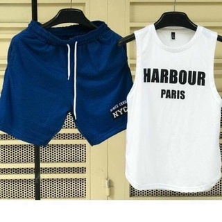 Sét đồ thể thao nam ba lỗ chất thun lạnh, Đồ bộ tập Gym Thời Trang