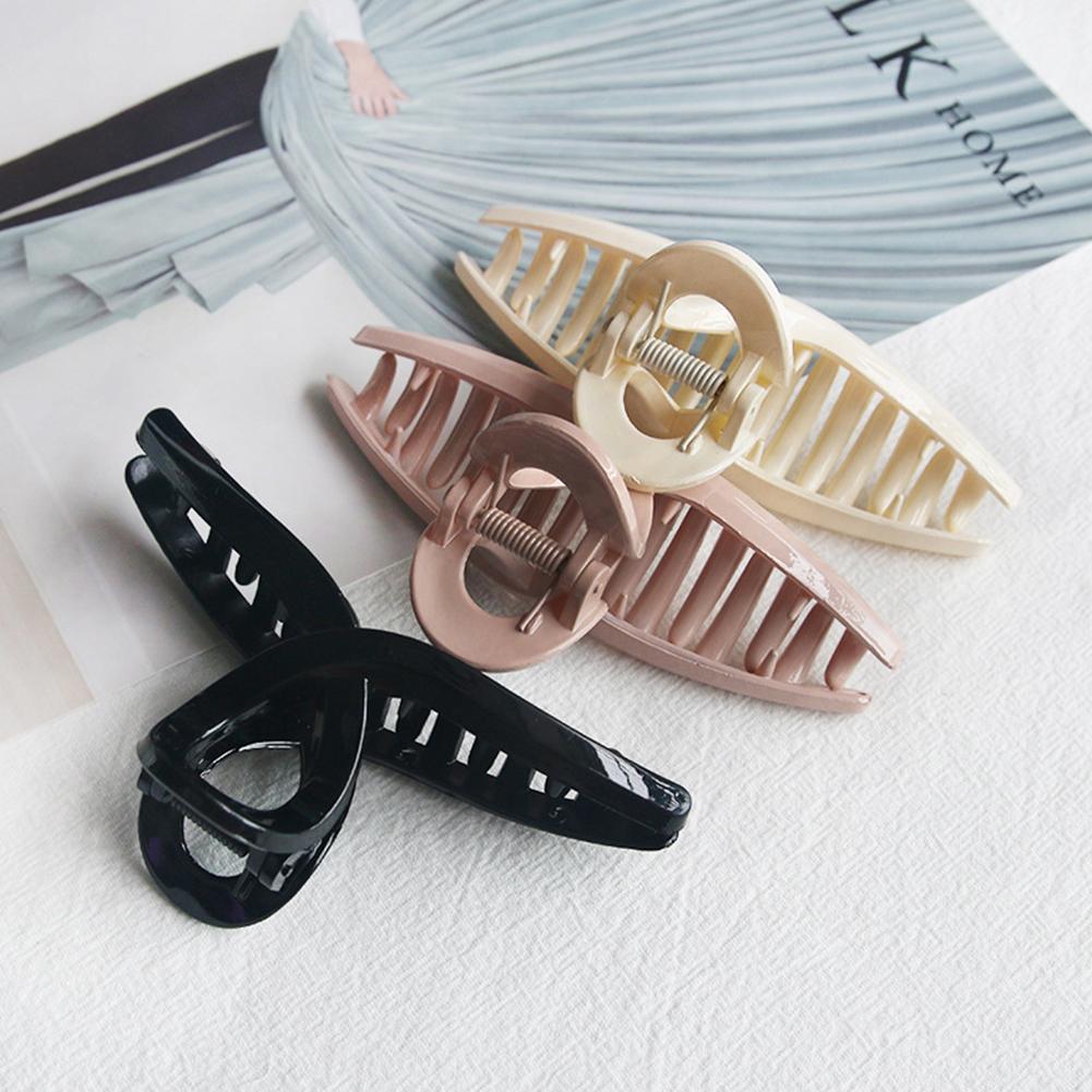Kẹp tóc càng cua bằng nhựa cỡ lớn thời trang cho nữ