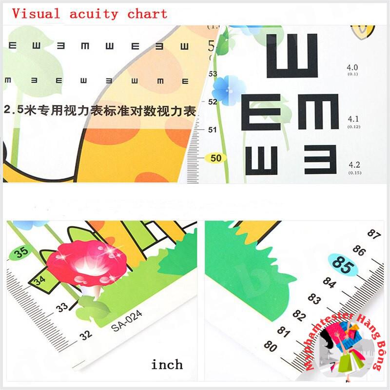 Thước đo chiều cao cho bé