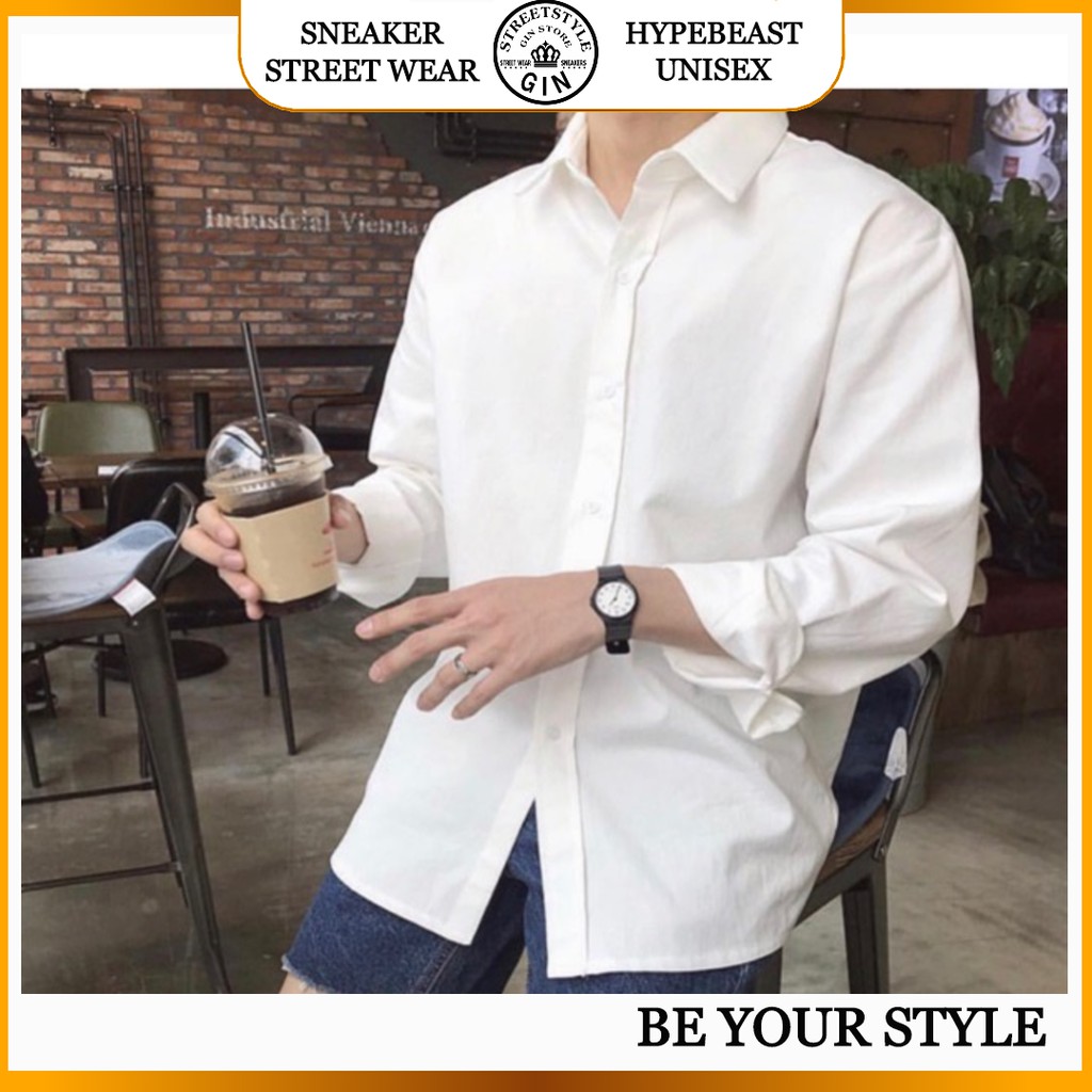 SƠ MI TRƠN NAM NỮ UNISEX