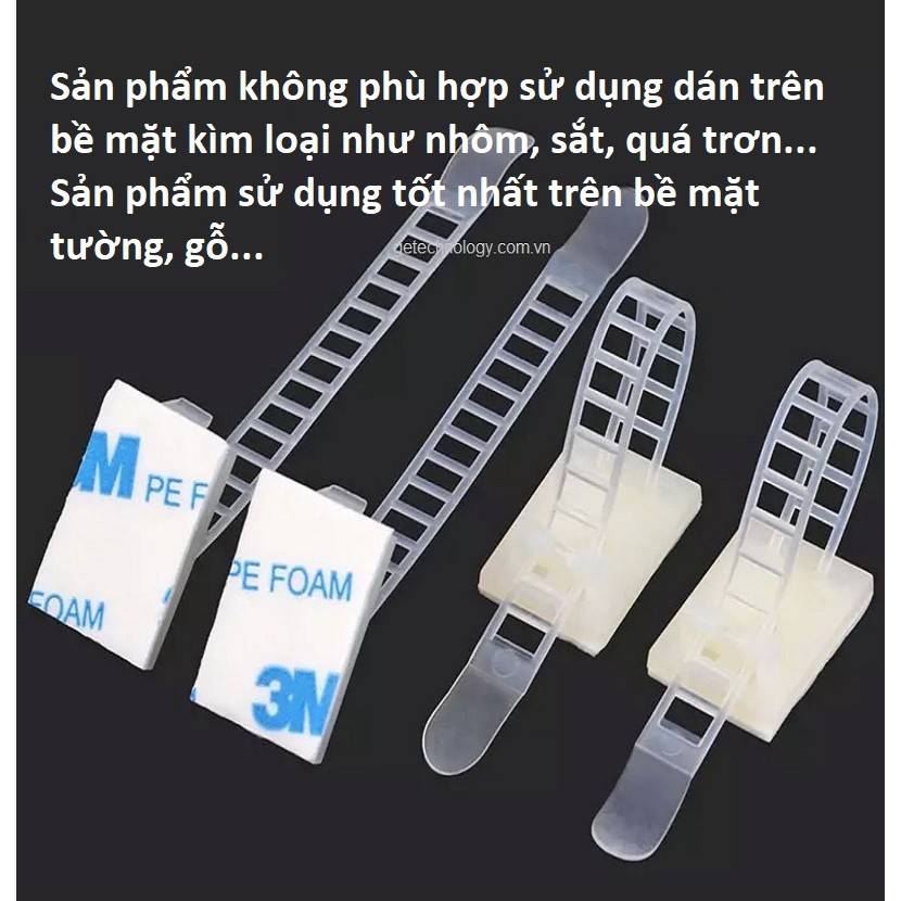 10 cái GỐI ĐỠ DÂY ĐIỆN, KẸP DÂY ĐIỆN, NẸP DÂY ĐIỆN, MIẾNG DÁN CỐ ĐỊNH DÂY ĐIỆN CL-1 CL-2 CL-3