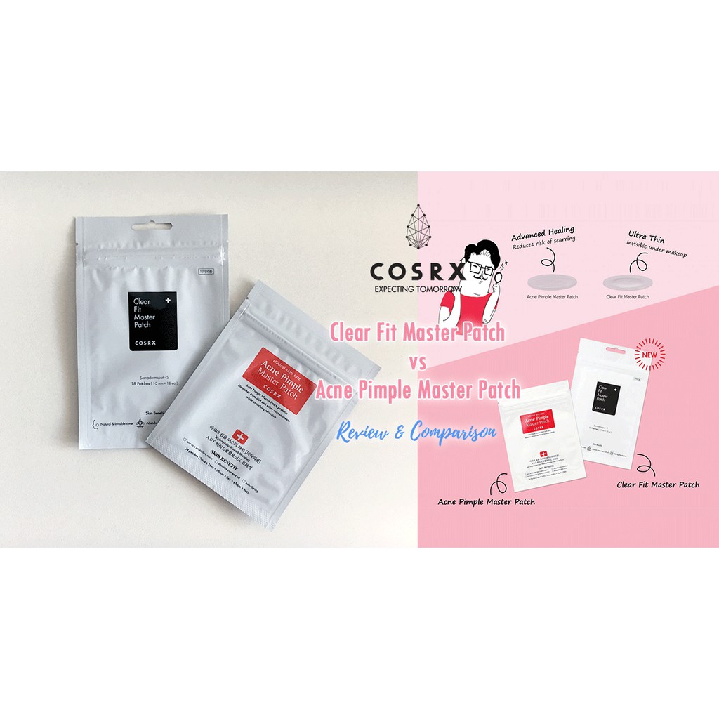 Miếng Dán Mụn Cosrx Acne Pimple Master Patch màu đỏ, Miếng Dán Mụn Cosrx Acne Pimple Master Patch màu đen