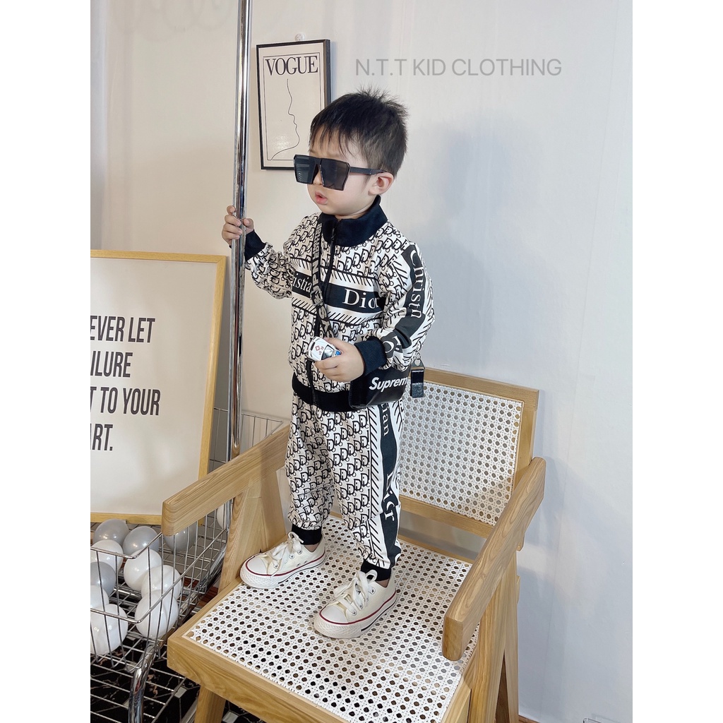 8-30KG SÉT ĐÌ Ô 3 CT KÈM TÚI DA DÀI TAY THU ĐÔNG  BÉ TRAI BÉ GÁI