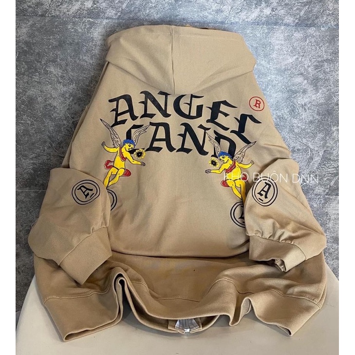 [RẺ VÔ ĐỊCH] Khoác nỉ ANGEL khoá hoạ tiết sau lưng (kèm ảnh thật) | BigBuy360 - bigbuy360.vn