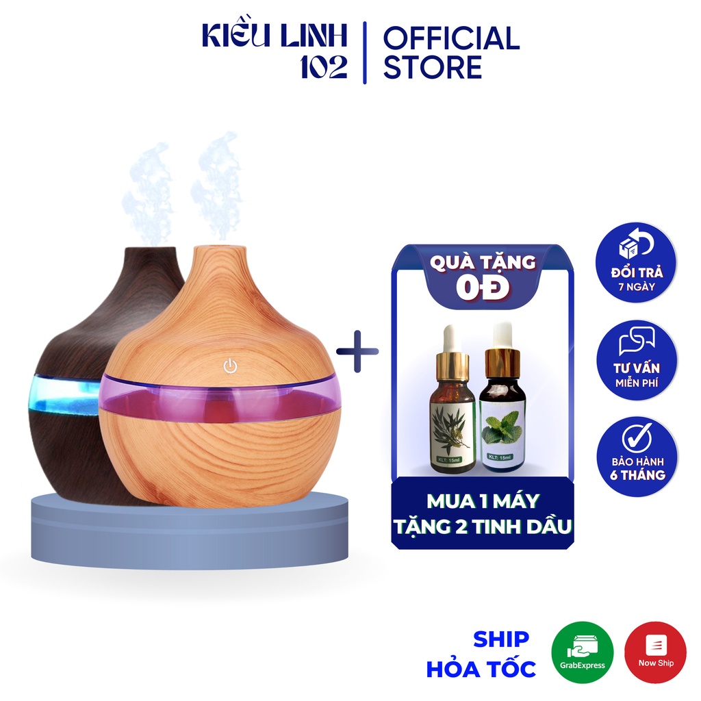 Máy Xông Tinh Dầu Phun Sương Aroma Máy Khuếch Tán Phun Sương Toả Hương Tạo Ẩm Thơm Mát Phòng Và Đuổi Muỗi